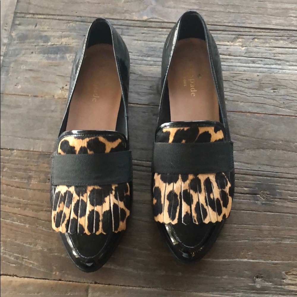 Kate Spade Leopard Cayla Loafer
